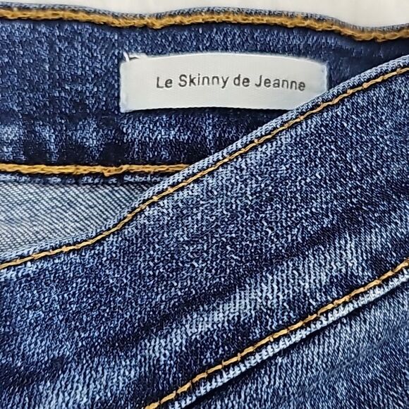 FRAME‎ -07 Women's Le Skinny De Jeanne Jeans in Fillmore Wash Mid-rise 26 - Picture 6 of 10